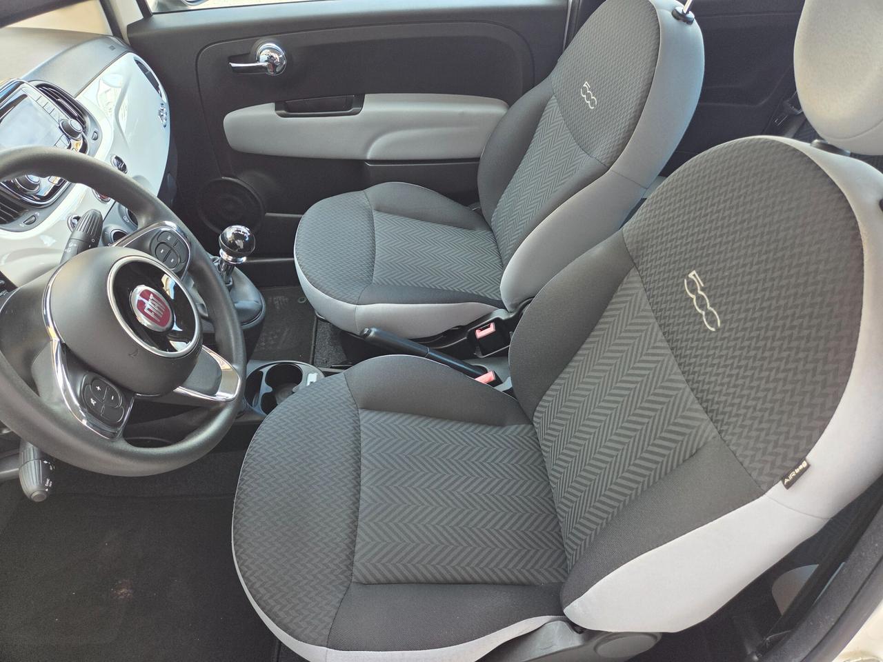 FIAT 500 ANNO 2018 1.2 BENZINA 70 CV KM CERTIFICATI