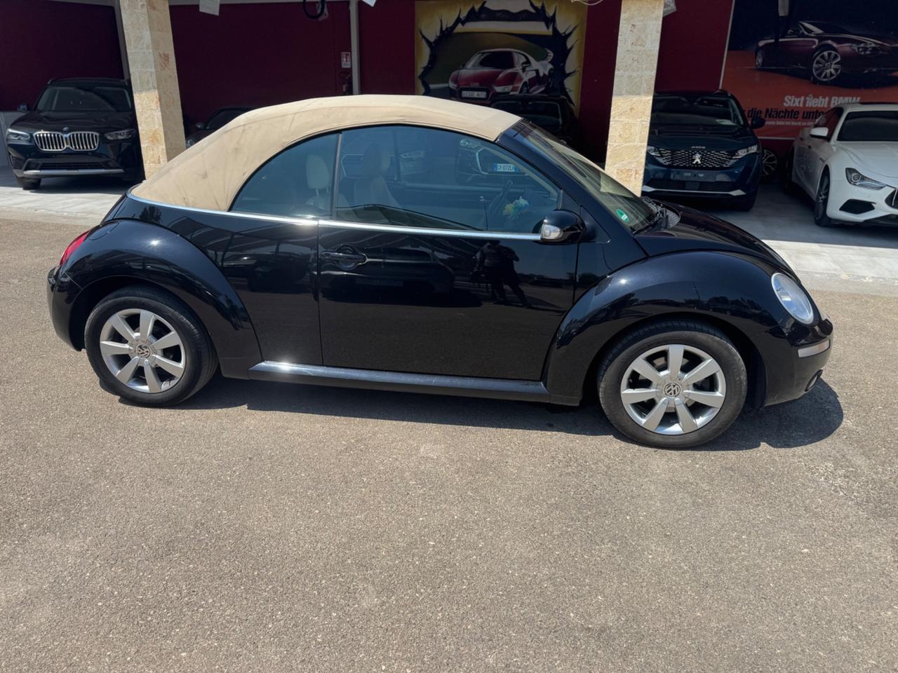 Volkswagen New Beetle 1.9 TDI 105CV Cabrio pelle beige