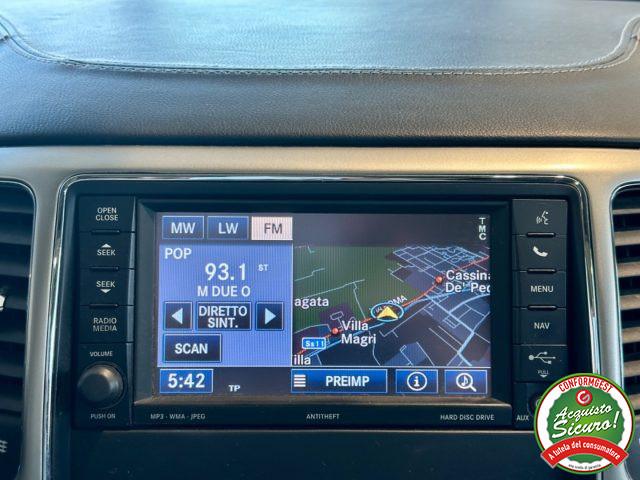 JEEP Grand Cherokee 3.0 CRD 241CV Overland *GANCIO TRAINO*FULL*