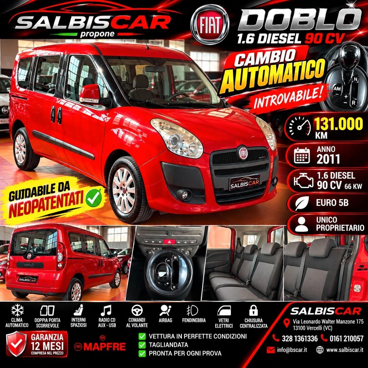 Fiat Doblo Doblò 1.6 MJT 16V Dynamic
