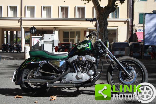 HARLEY-DAVIDSON 883 Sportster Hugger Customizzata U.S.A. ORIGINAL IMPORT