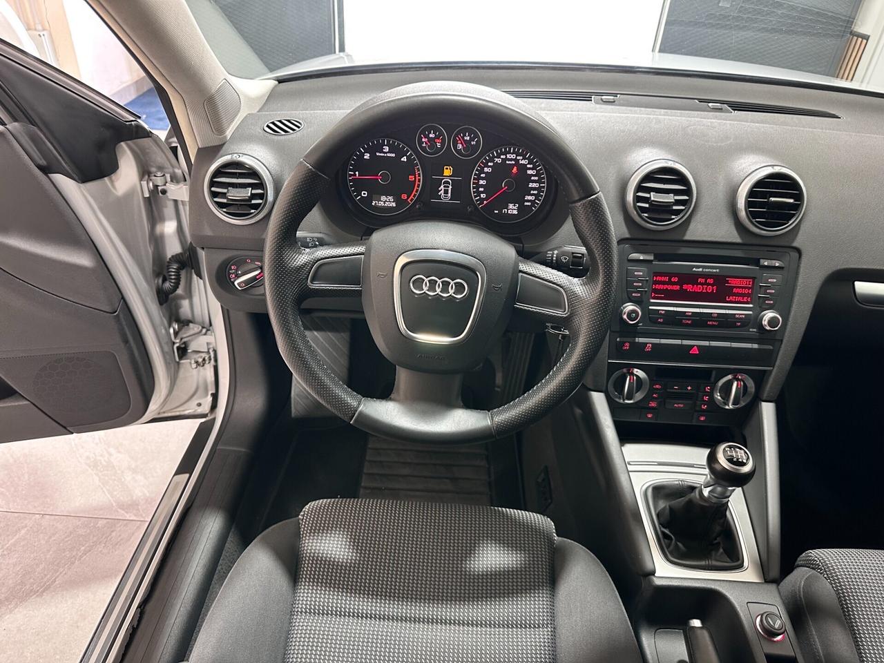 Audi A3 SPB 2.0 TDI 140cv - UNICO PROP - DA VETRINA!!!!