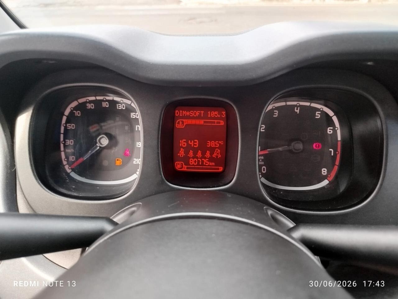 FIAT PANDA 1.2 GPL *PREZZO VERO*UNIPRO' 5 POSTI GPL FINO AL 2036
