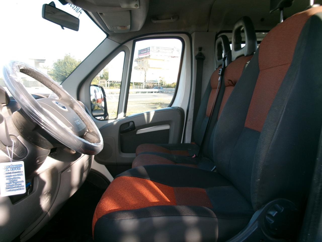 Fiat Ducato 3000 160CV DOPPIA CABINA 7 POSTI CASSONE FISSO 3.50 METRI