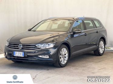 VOLKSWAGEN Passat variant 2.0 tdi business 122cv dsg del 2021