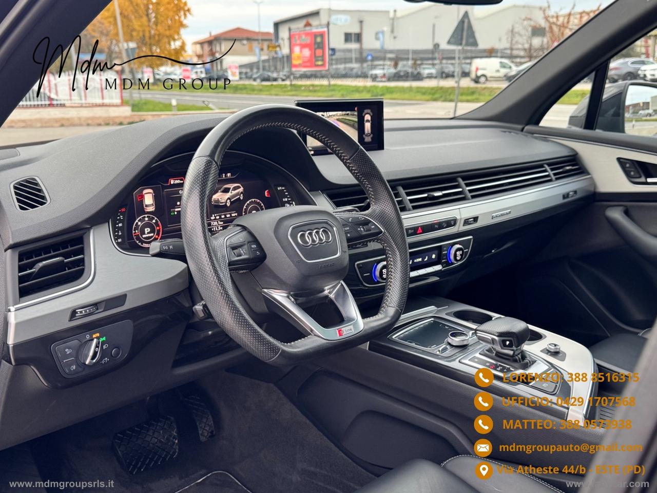 AUDI Q7 3.0 TDI 272 CV quattro 4RUOTE STERZANTI S-LINE PLUS