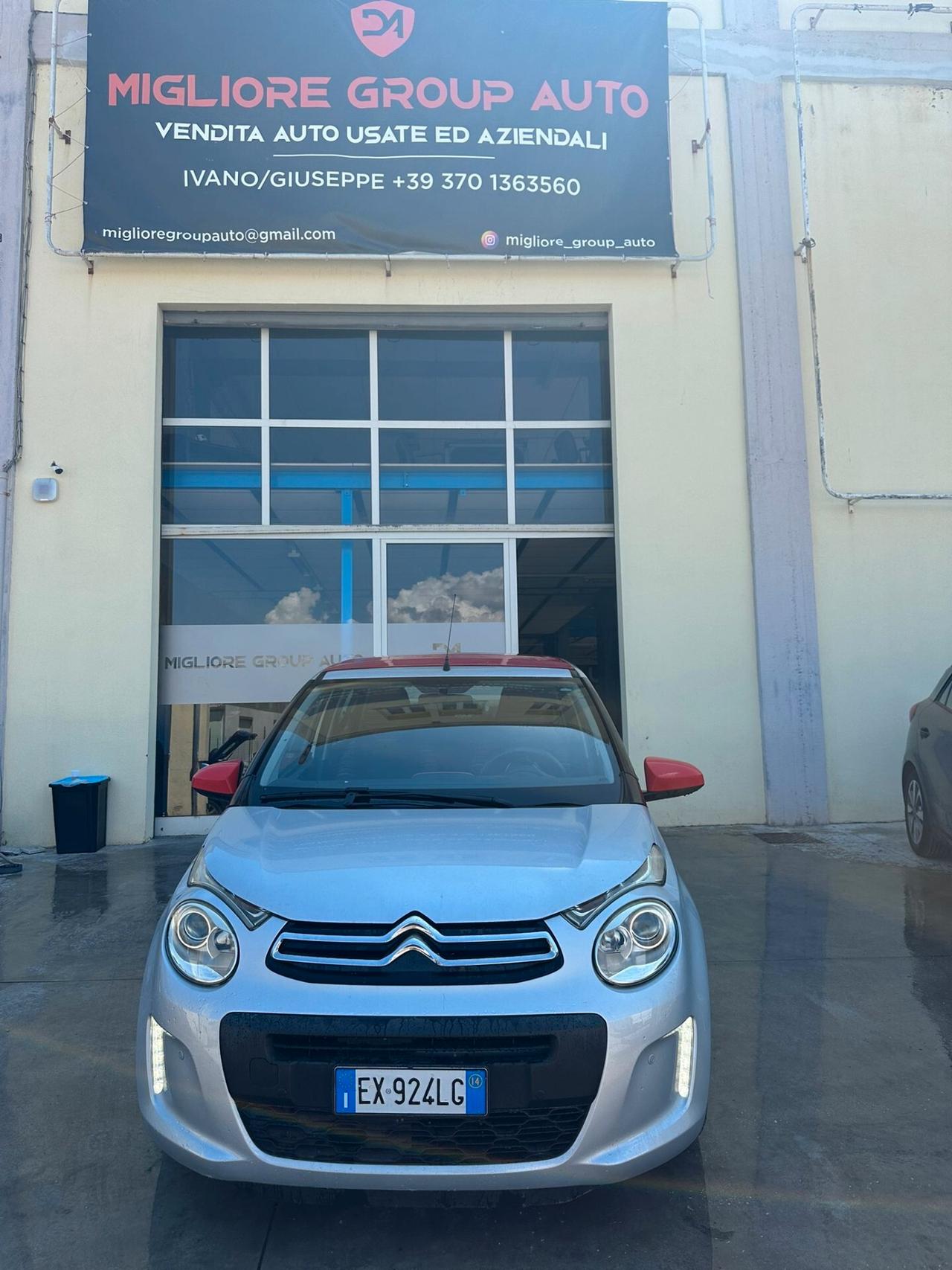 Citroen C1 57MILA KM BENZINA CABRIO