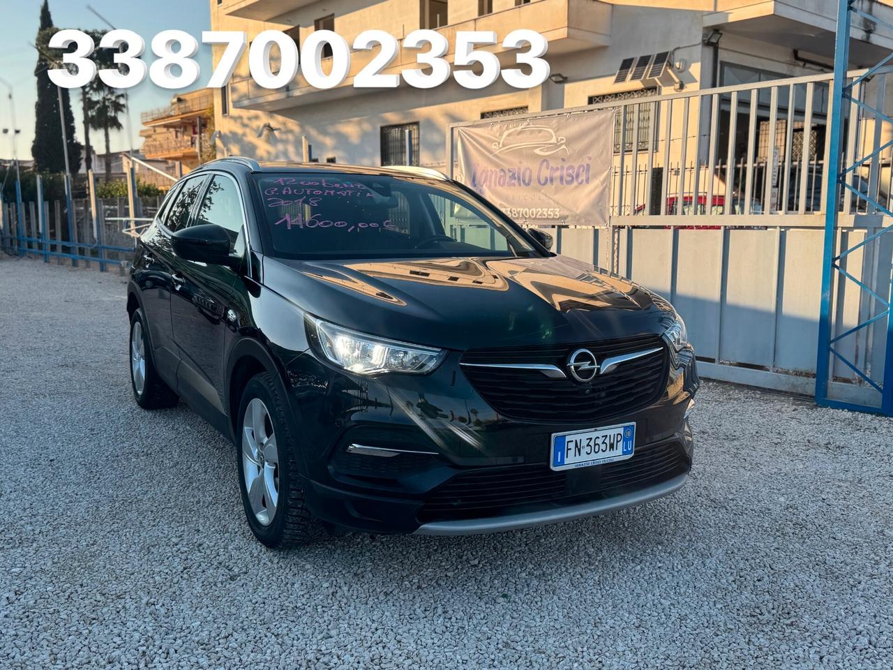 Opel Grandland X 1.2 Turbo 12V 130 CV CAMBIO AUTOMATICO 1 PROP. NORD ITALIA 2018