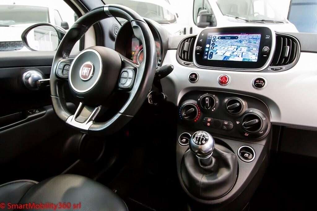 Fiat 500 1.0 hybrid Hey Google 70cv - Ok neopatentati!