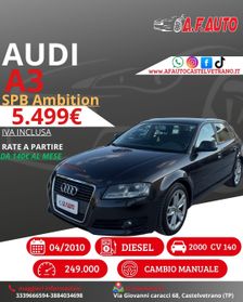 Audi A3 SPB 2.0 TDI F.AP. Ambition
