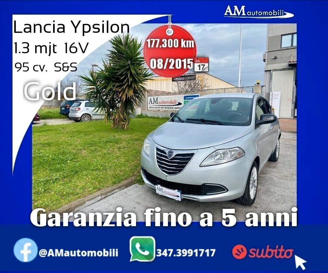 Lancia Ypsilon 1.3 MJT 16V 95 cv. 5 porte S&S Gold