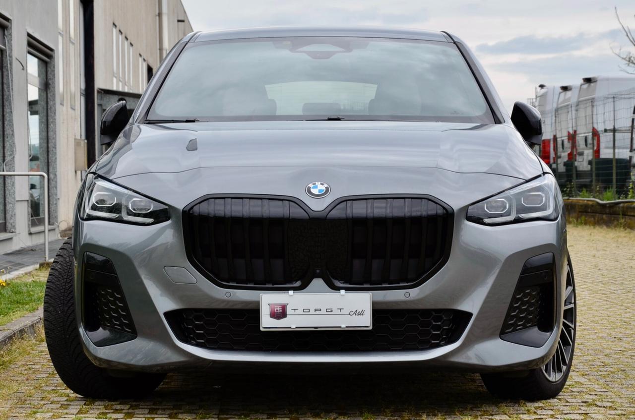 BMW 218d ACTIVE TOURER MSPORT 150cv AUTO, GARANZIA BMW 4/27, SERVICE BMW, UFF ITALIANA, EURO 6D, HARMAN & KARDON, FULL LED, RETROCAMERA, 19", PERMUTE