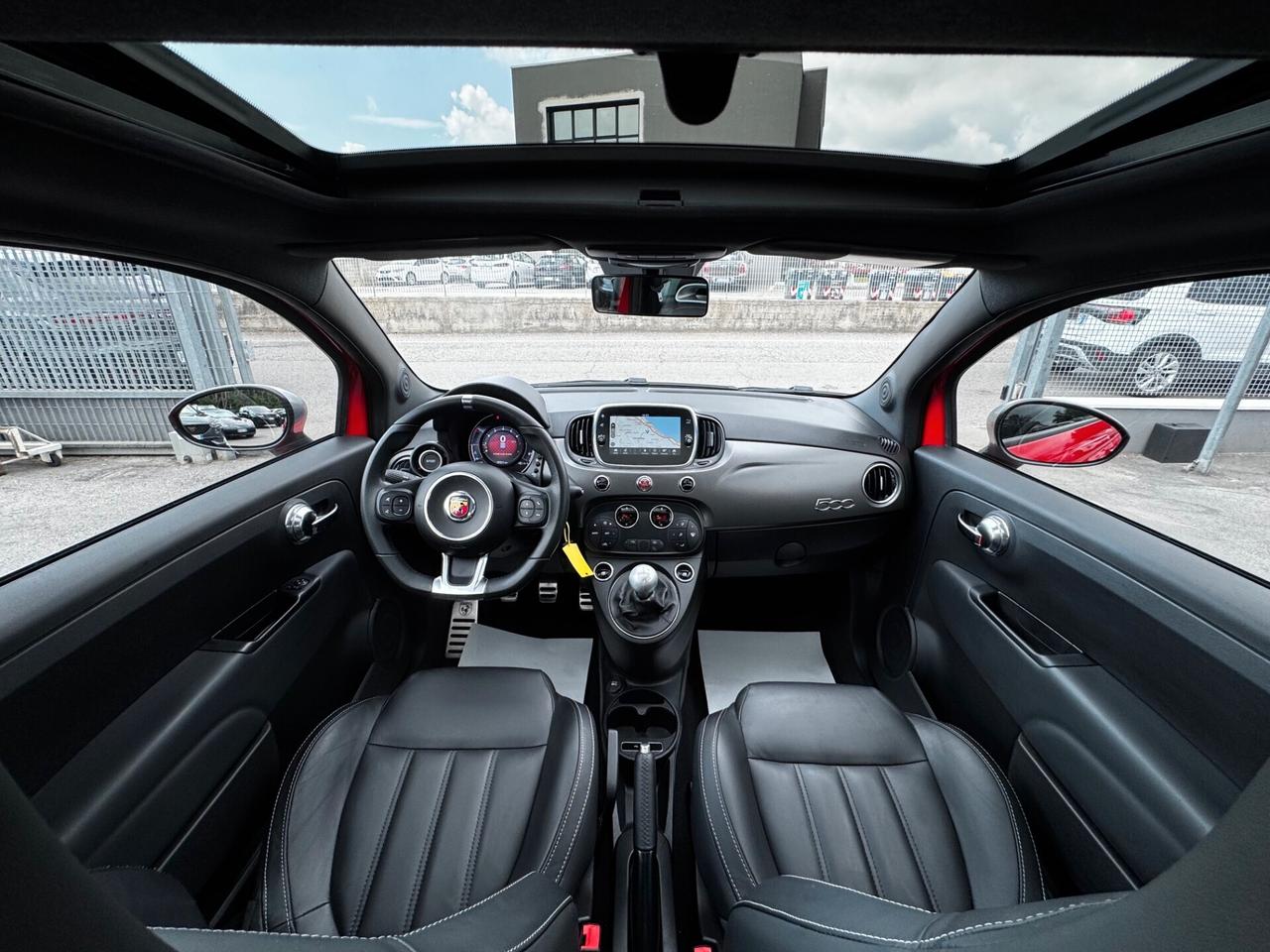 Abarth 595 1.4 Turbo T-Jet 165 CV Turismo /tetto/pelle/km doc