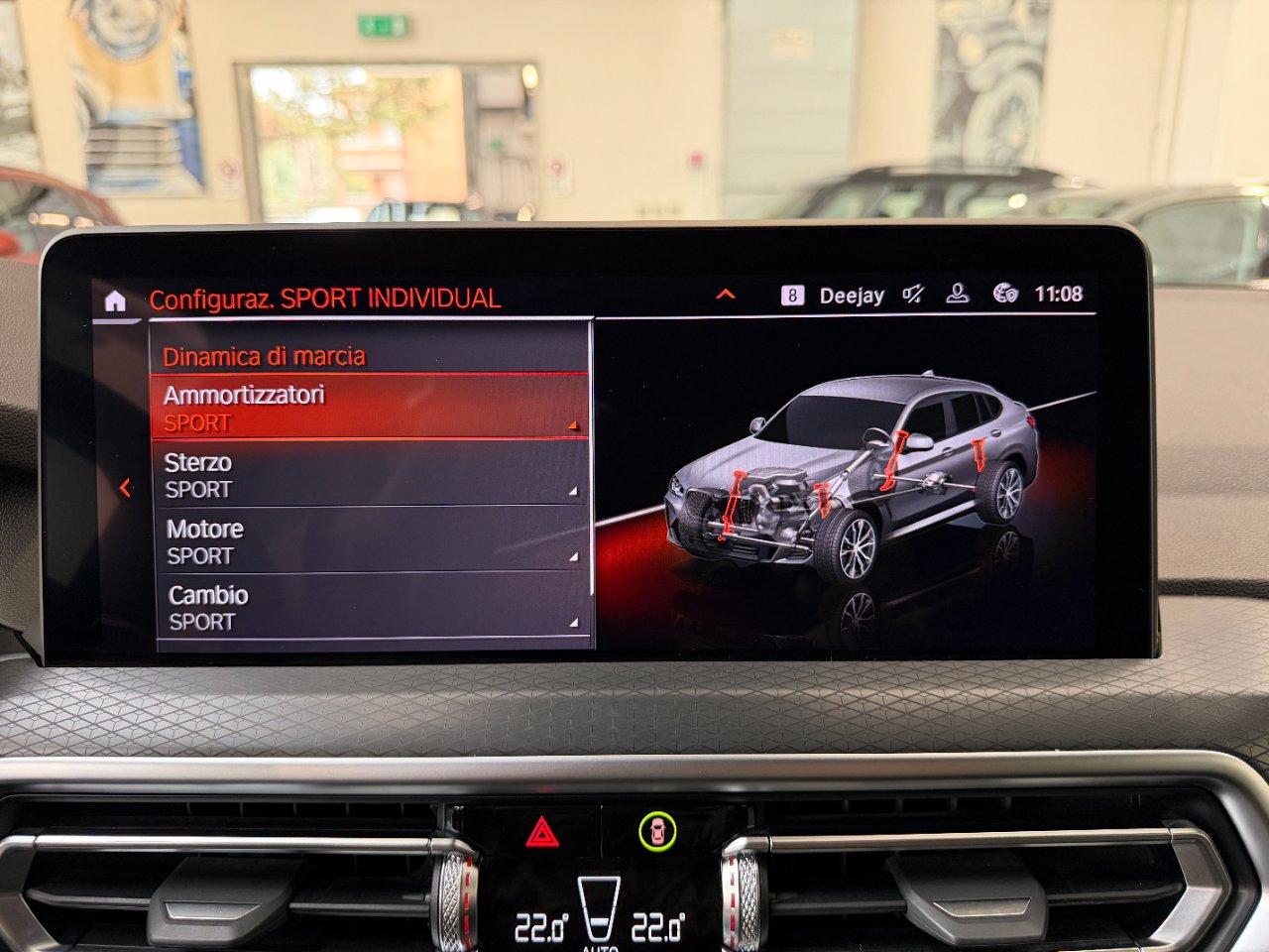 BMW X4 xdrive20d mhev 48V Msport-20" - Camera 360 - FULL - IVA