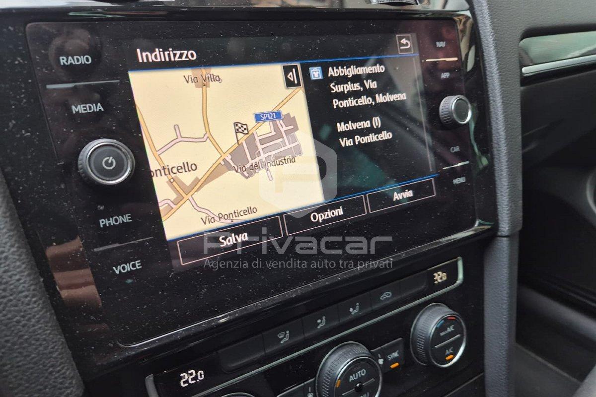 VOLKSWAGEN Golf 1.6 TDI 115 CV 5p. Executive BlueMotion Technology