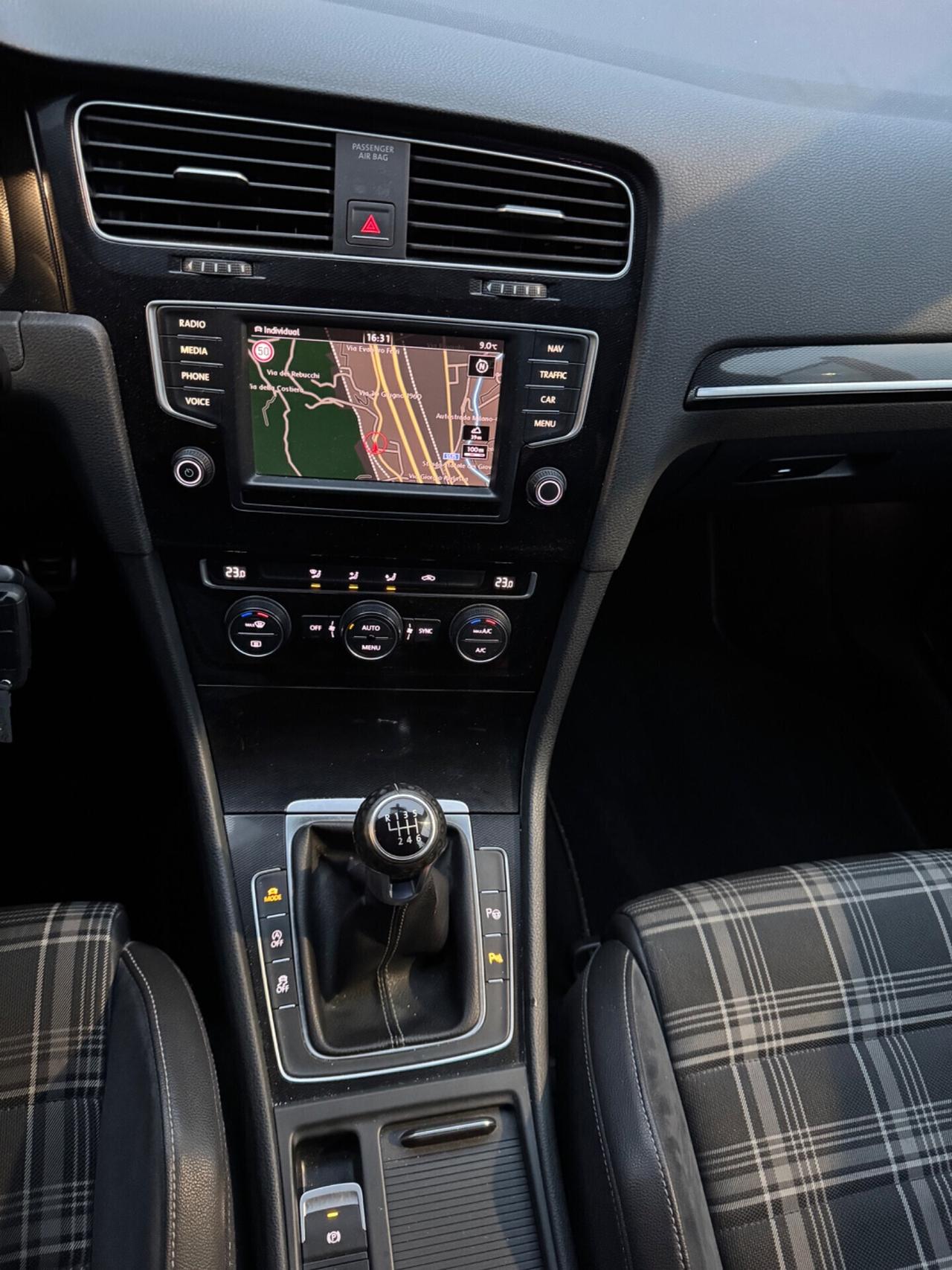 VW GOLF 7 GTD 2.0 TDI 184 CV