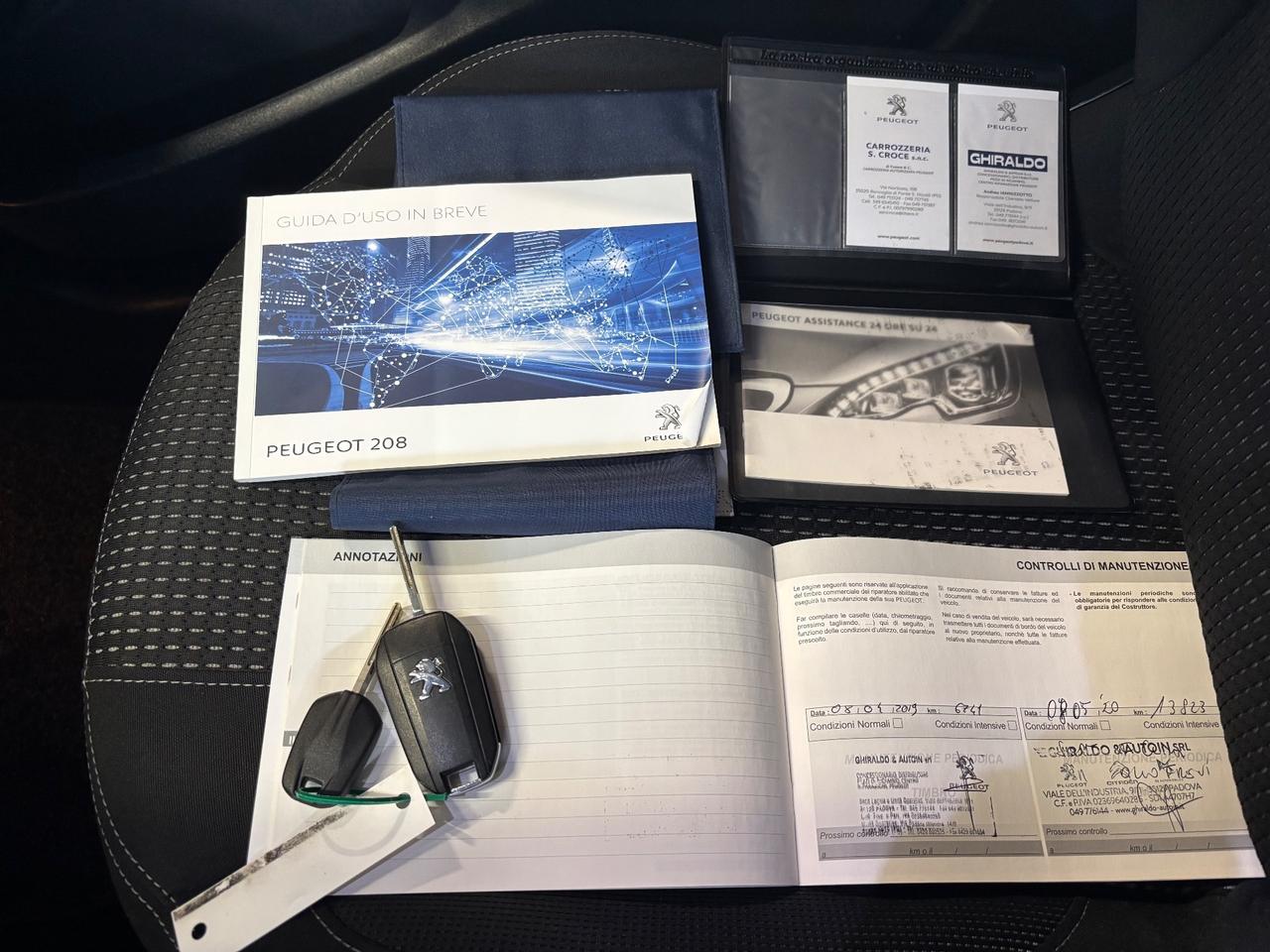 Peugeot 208 1.2 Benz GT LINE GRIGIO OPACO |OK NEOPATENTATI |