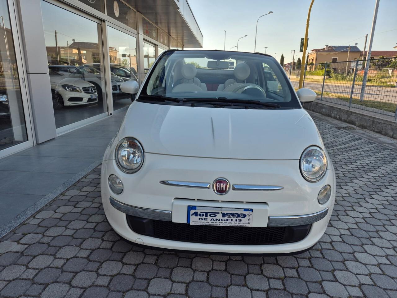 Fiat 500 C 1.2 FIRE *** CABRIOLET *** CAPOTTE ROSSA - CABRIO