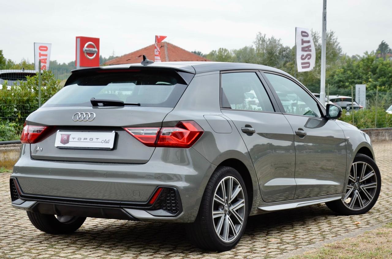 AUDI SPORTBACK 25 1.0 TFSI S-LINE EDITION 95cv, PREZZO REALE, EURO 6D, APPLE ANDROID, PERMUTE