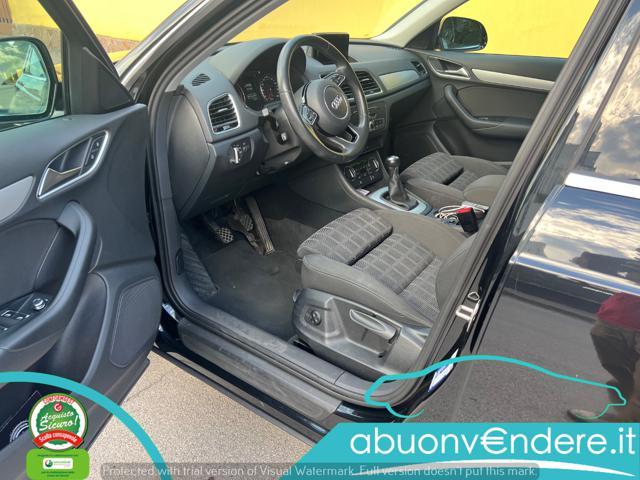 AUDI Q3 2.0 TDI 120 CV Sport UNICO PROPR. TAGLIANDATA