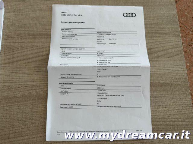 AUDI A3 SPB 30 g-tron S tronic Business Advanced