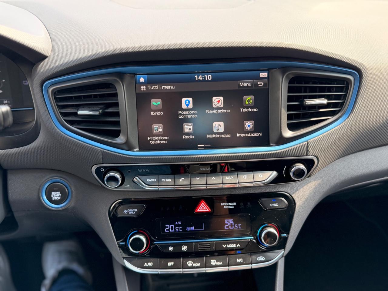 HYUNDAI IONIQ 1.6hybrid 2020 come nuova pronto uso