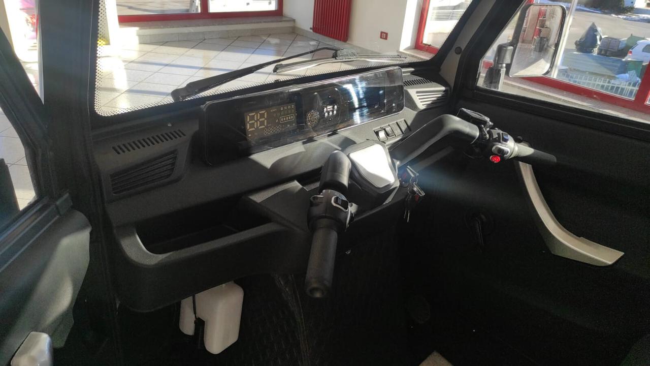 MOTOCARRO ELETTRICO CABINATO RIBALTABILE