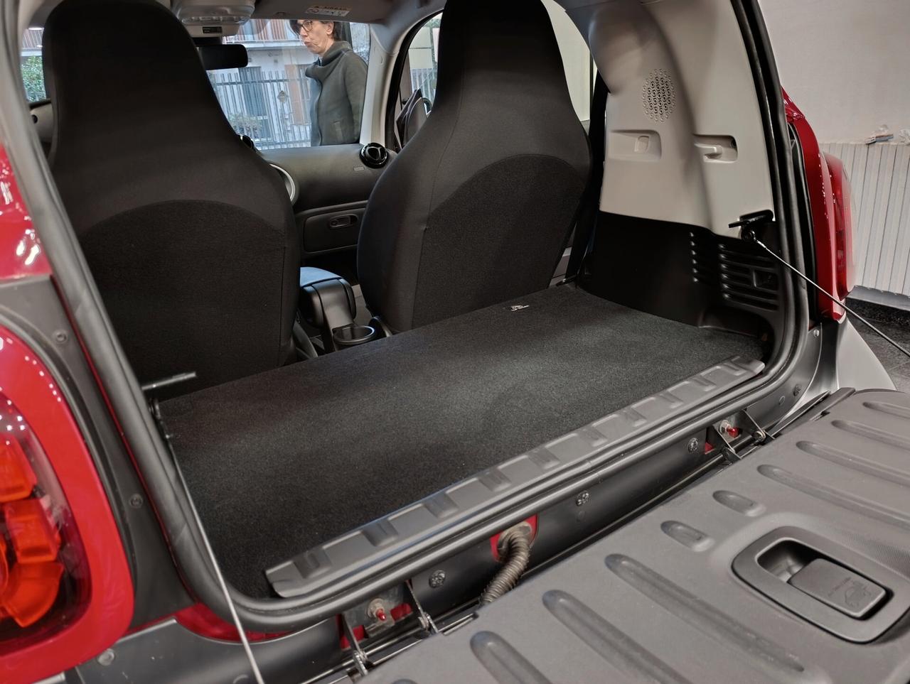 Smart ForTwo 90 0.9 Turbo twinamic Passion Grey Opaco e Rossa