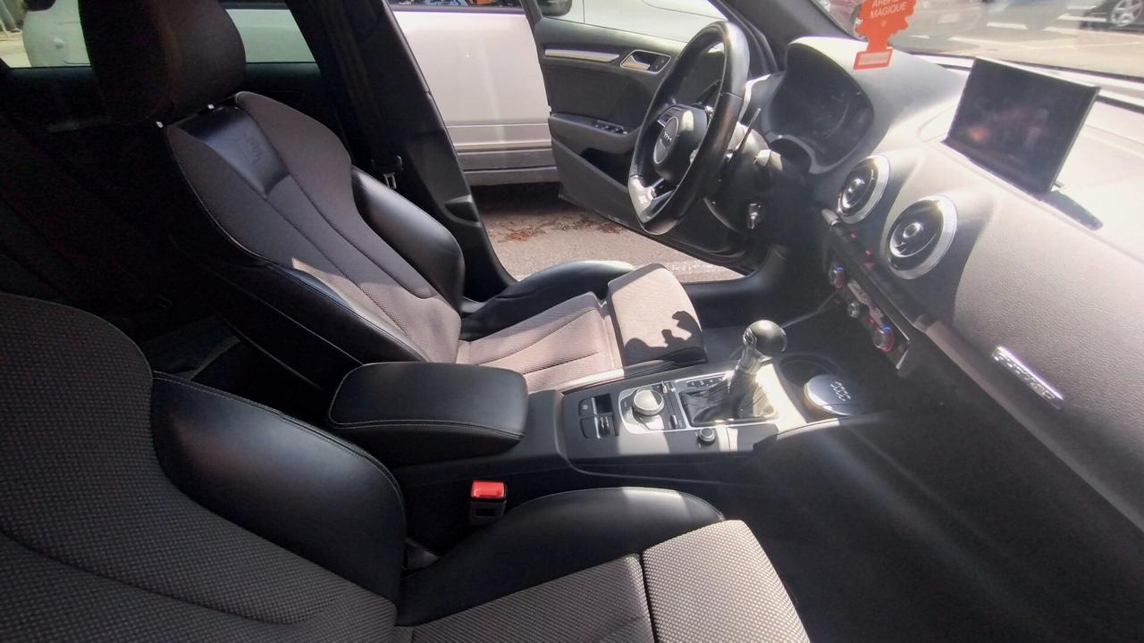 Audi A3 SPB 2.0 TDI 184 CV quattro S tronic S-Line