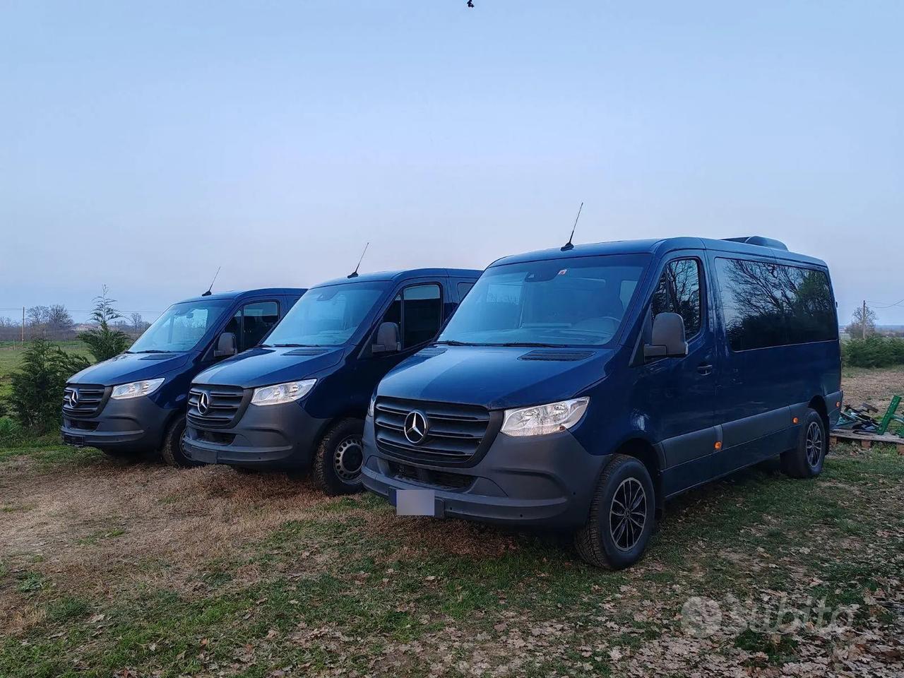 Mercedes Sprinter 317, automatico, 9 posti, full
