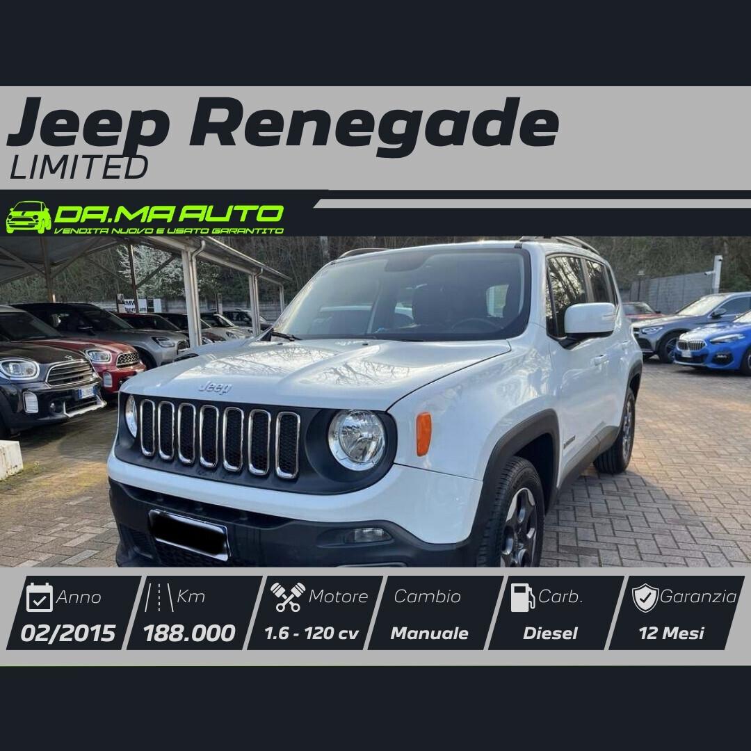 Jeep Renegade 1.6 Mjt 120 CV Longitude