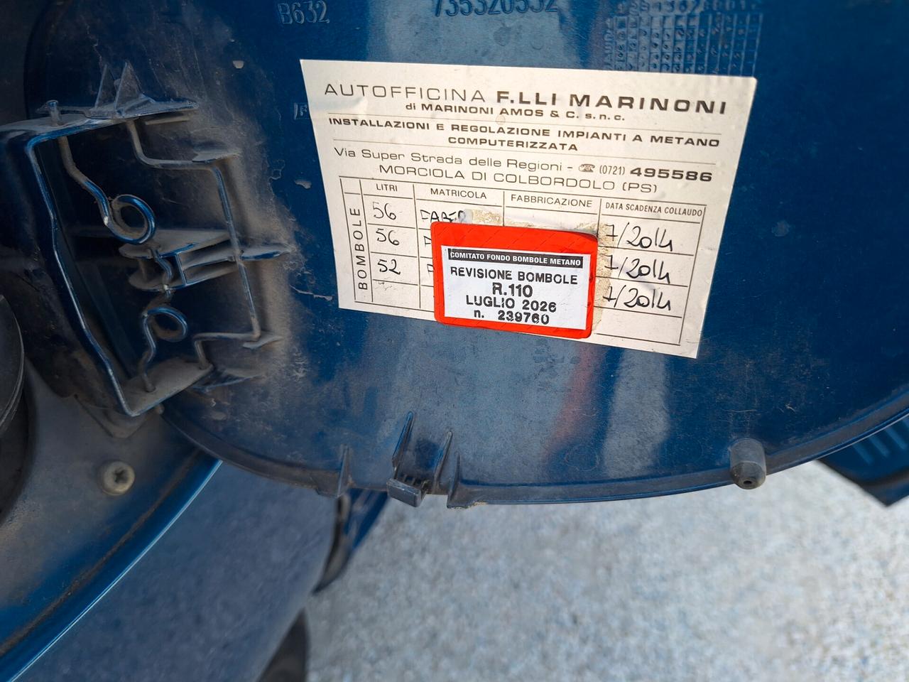 Fiat Multipla 1.6 16V Natural Power Emotion 6 POSTI NEOPATENTATI