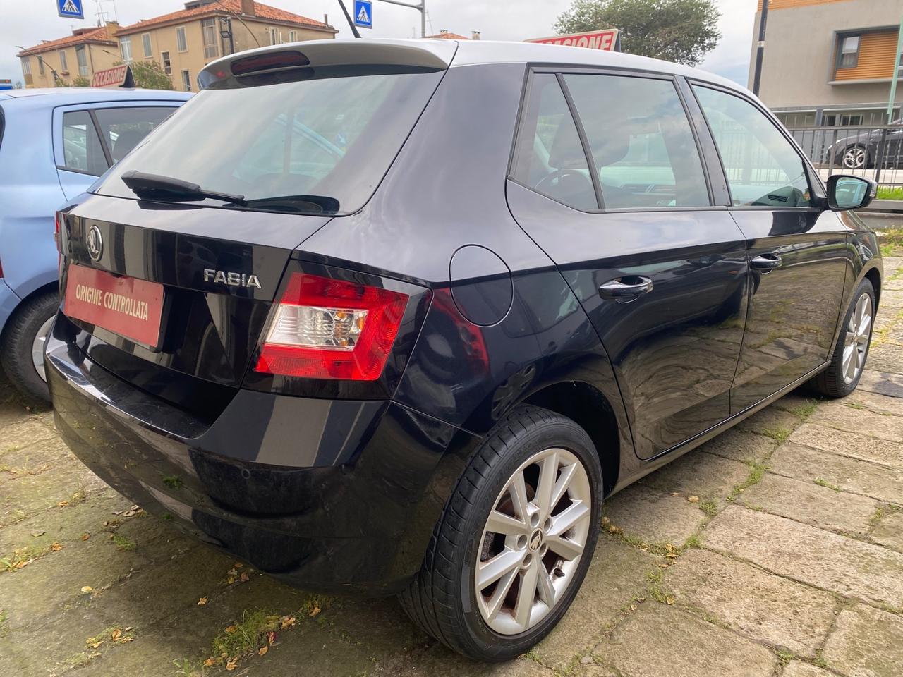 Skoda Fabia 1.4 TDI 90 CV Twin Color Design Edition Nero