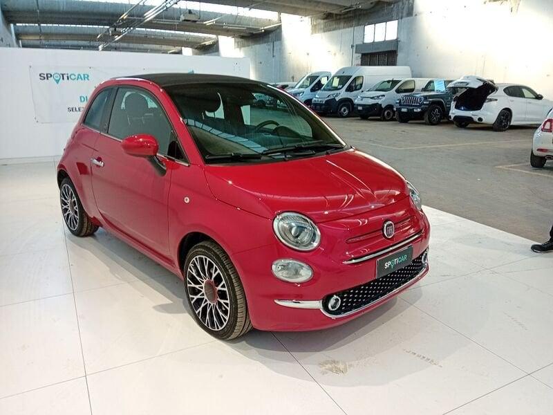 FIAT 500C 1.0 Hybrid Red