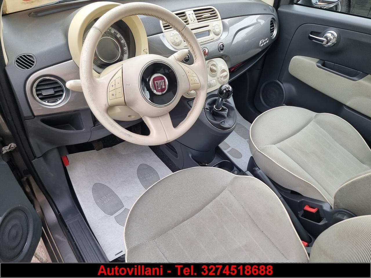 FIAT 500 1.3 MJT 16V 95CV MATT BLACK 2012