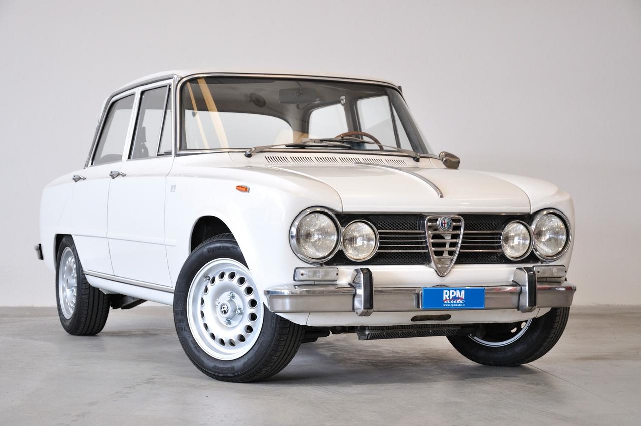 Alfa Romeo Giulia Super Biscione 1600 ASI ORO immacolata