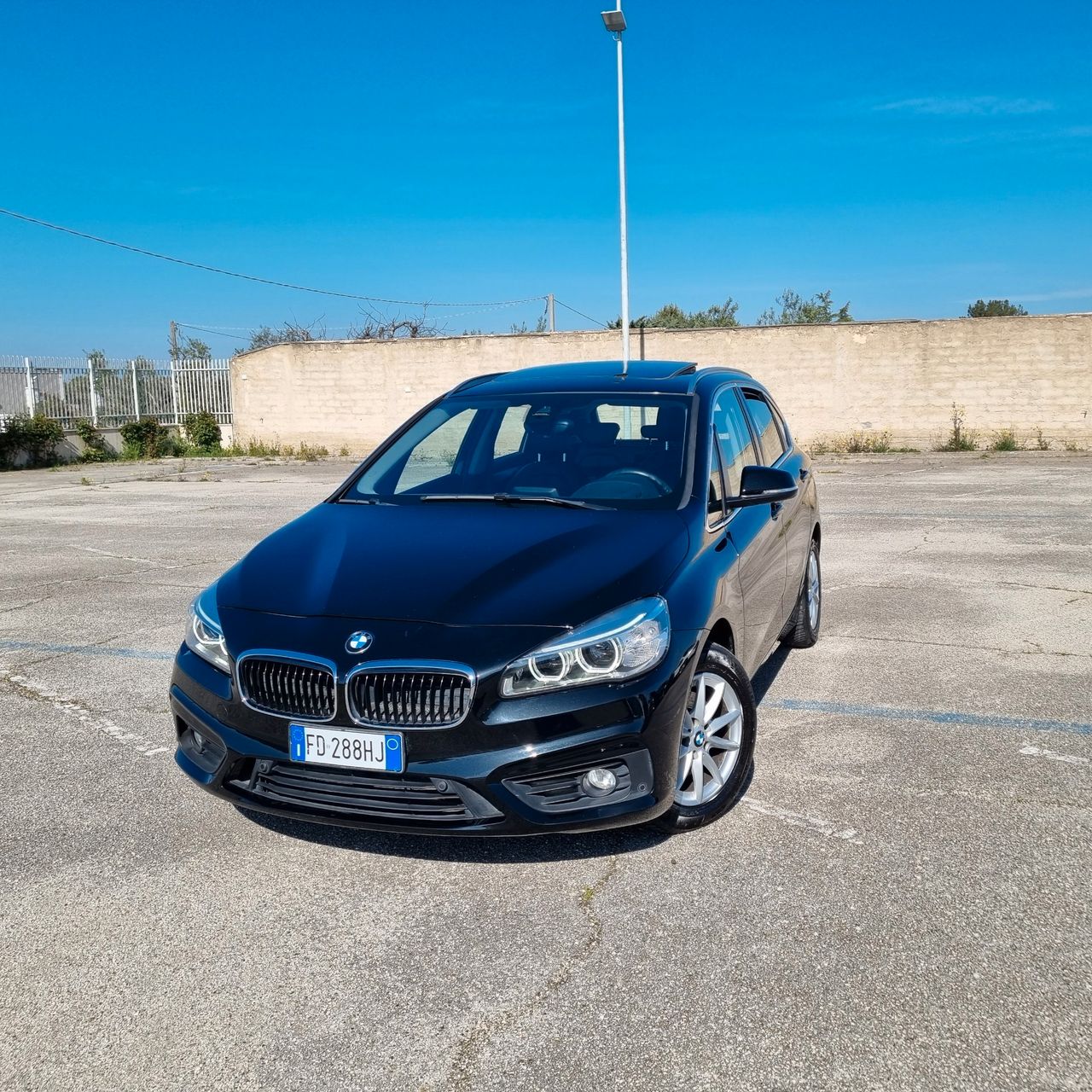 Bmw 2er Active Tourer 218d Luxury TETTO APRIBILE