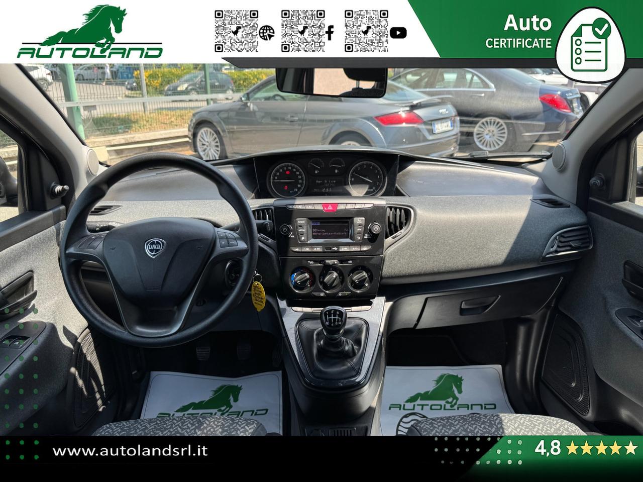 Lancia Ypsilon 1.0 firefly hybrid Silver s&s 70cv