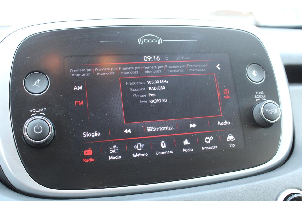 Fiat 500X 1.3 mjt Cross 4x2 95cv X Neopatentati