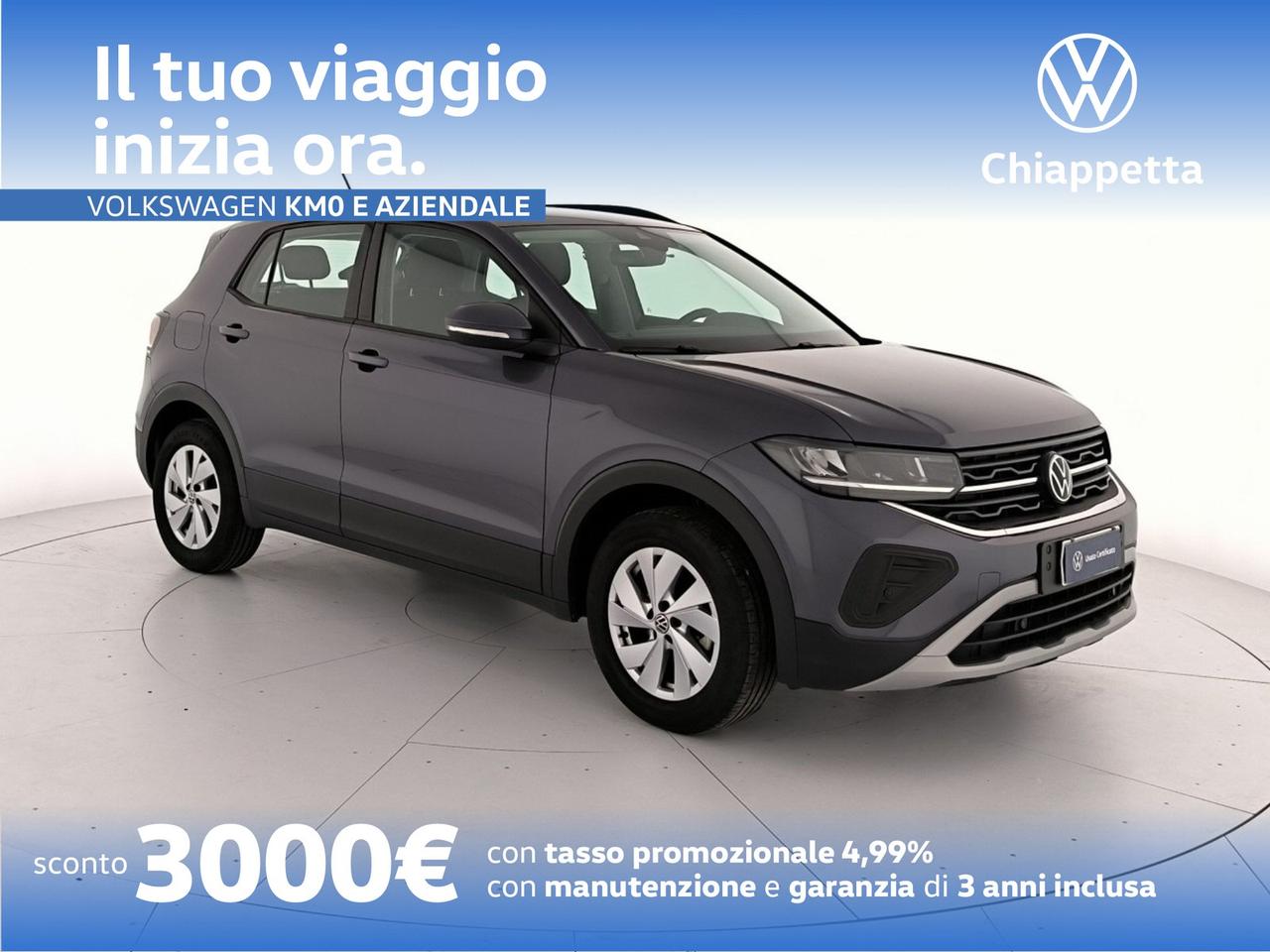 Volkswagen T-Cross 1.0 tsi life 95cv