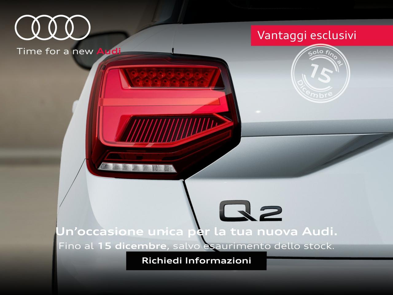 Audi Q2 35 2.0 tdi identity black quattro s-tronic