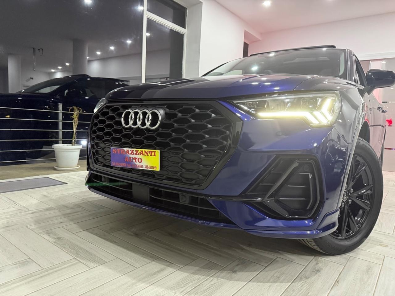 Audi Q3 Sportback 2.0D150cv TOTAL S-LINE+TETTO BLACK ED.2022