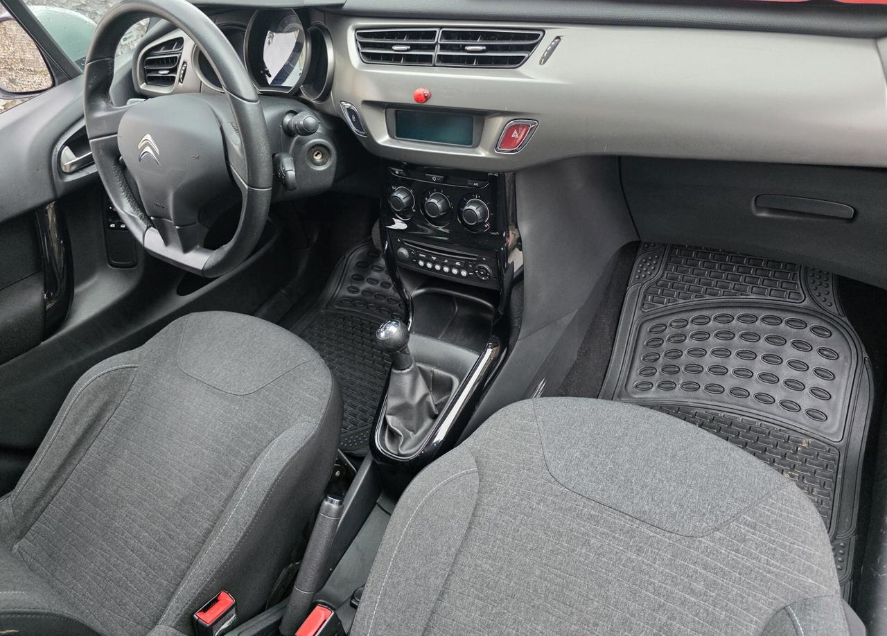Citroen C3 1.5 HDi 75Cv Feel Edition X NEOPATENTATO ZAMPOGNAUTO CT