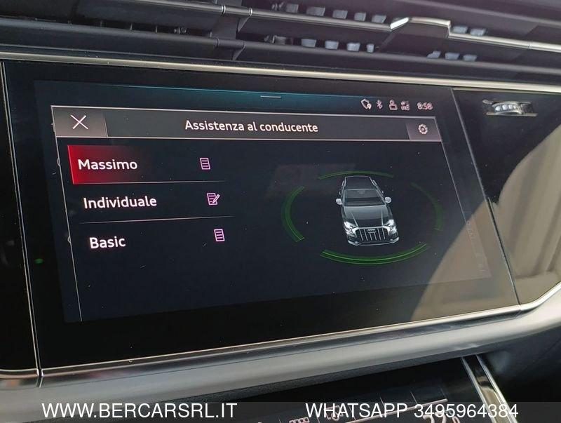 Audi Q8 Q8 50 TDI 286 CV quattro tiptronic Sport*TELECAMERA*SOSPENSIONI*SEDILI RISC*CL_22*