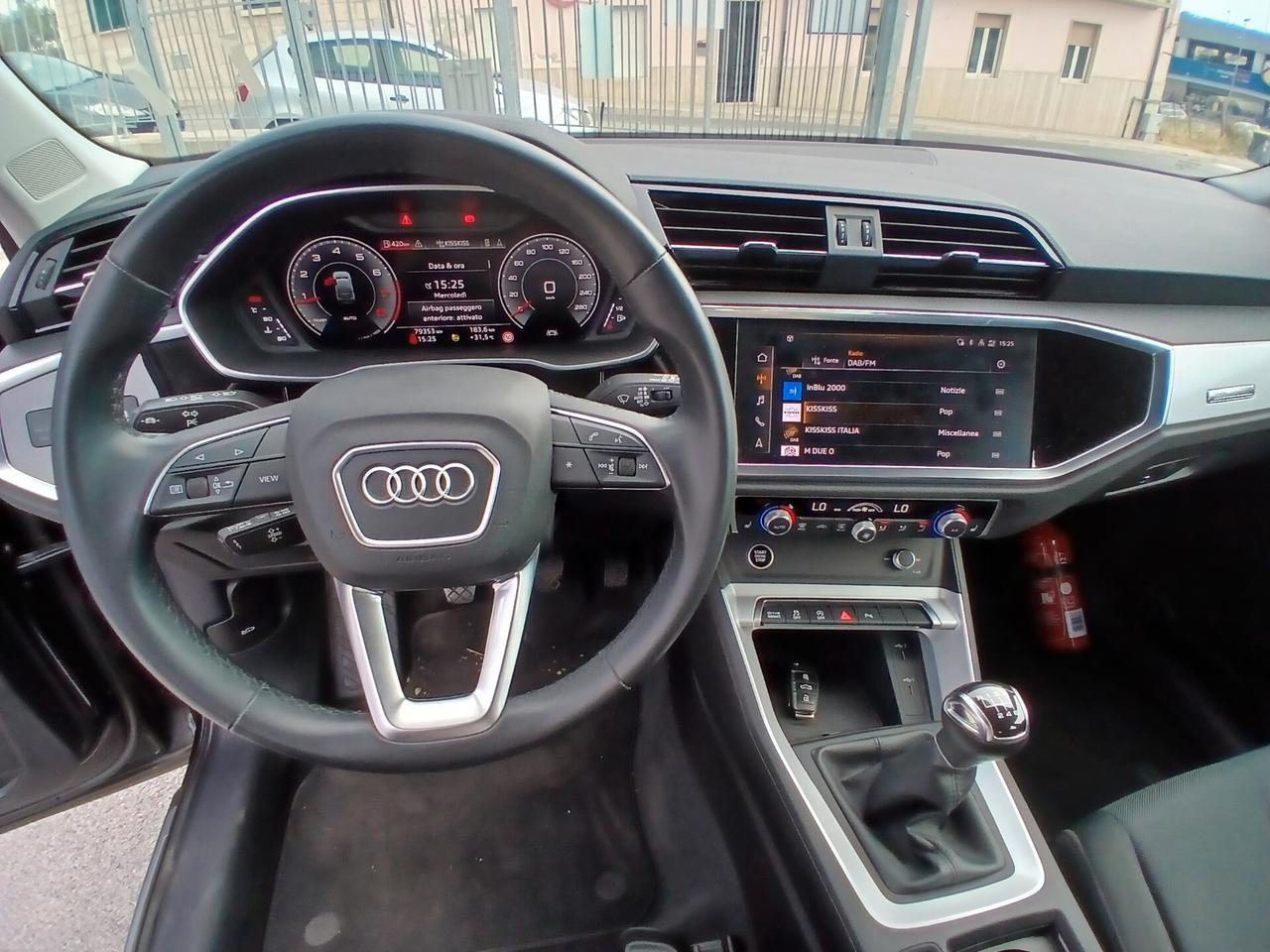 Audi Q3 SPB 1.5 TFSI 150CV BENZINA 2022