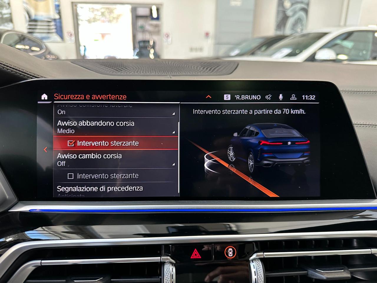 BMW X6 M 50d-Fari Laser-22"-Tetto-Camera 360-Individual-IVA