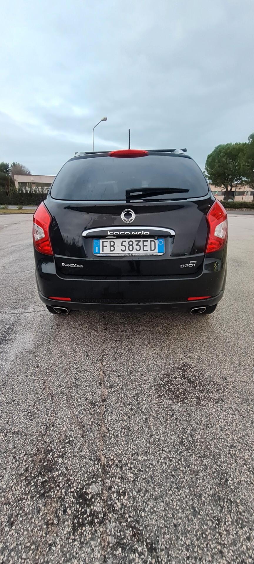 Ssangyong Korando km certificati