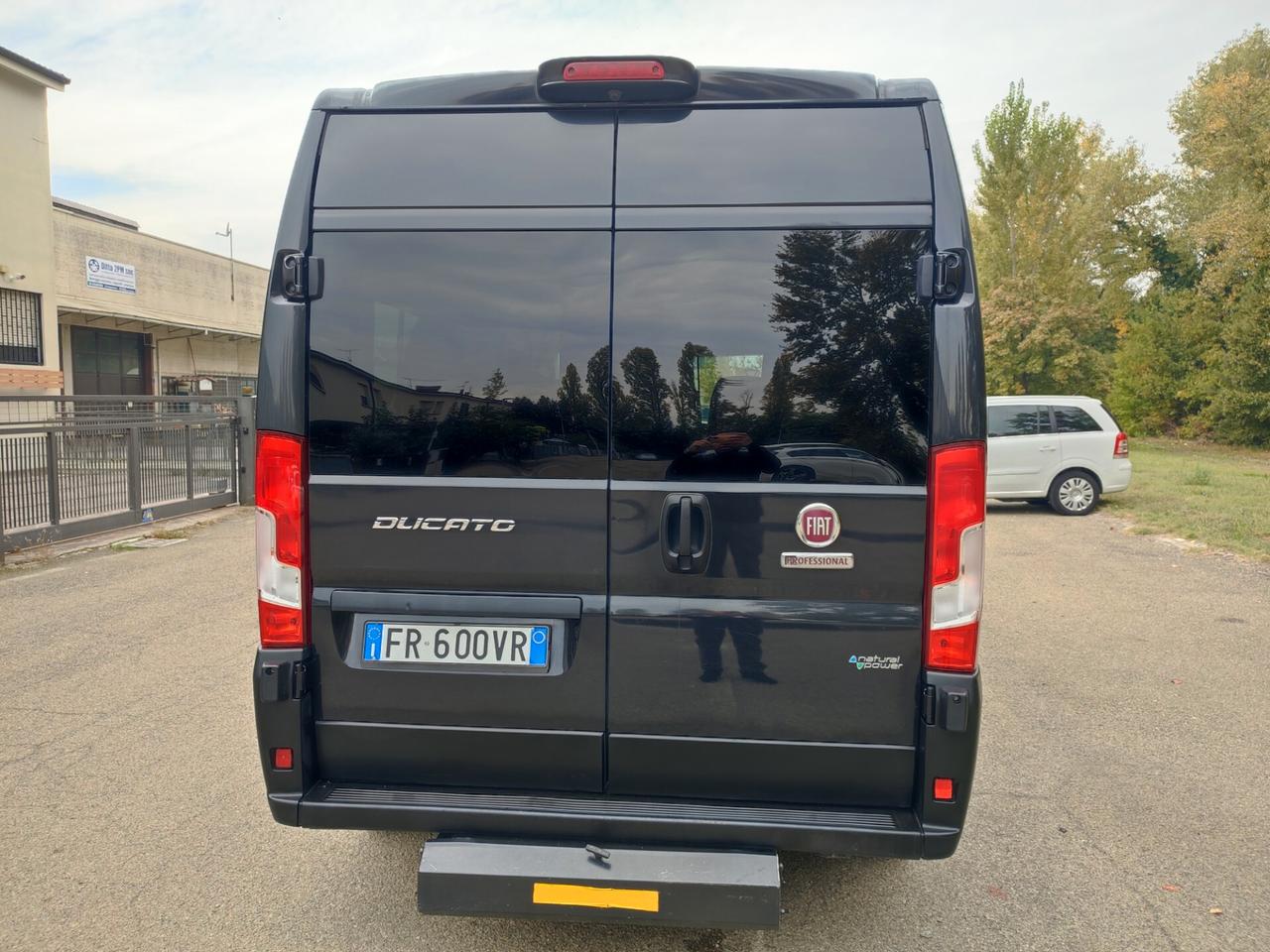 FIAT DUCATO 2018 A METANO 9POSTI PEDANA DISABILI EURO6D