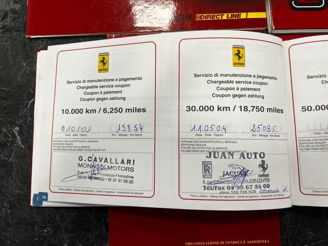 FERRARI F355 Spider F1 ASI / TAGLIANDI CERTIFICATI