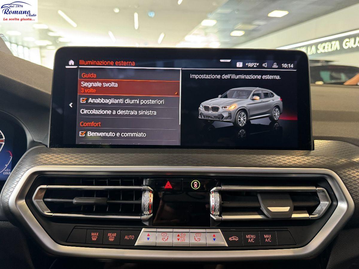 NEW BMW X4 20D 190CV MHEV AUT. XDRIVE M-SPORT#TETTO APRIBILE!